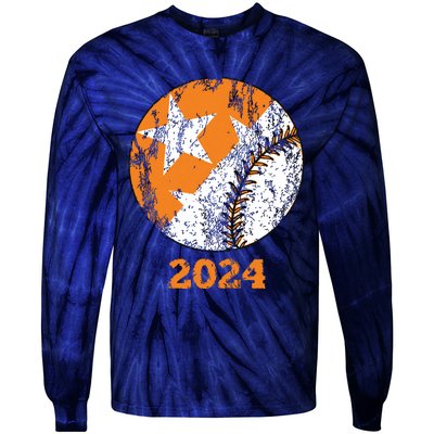 Tennessee Omaha Bound Knoxville Baseball Fan 2024 Champion Tie-Dye Long Sleeve Shirt