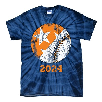 Tennessee Omaha Bound Knoxville Baseball Fan 2024 Champion Tie-Dye T-Shirt