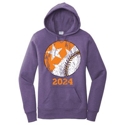 Tennessee Omaha Bound Knoxville Baseball Fan 2024 Champion Women's Pullover Hoodie