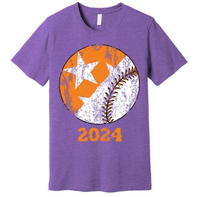 Tennessee Omaha Bound Knoxville Baseball Fan 2024 Champion Premium T-Shirt