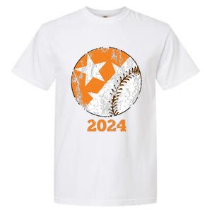 Tennessee Omaha Bound Knoxville Baseball Fan 2024 Champion Garment-Dyed Heavyweight T-Shirt