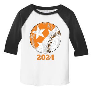 Tennessee Omaha Bound Knoxville Baseball Fan 2024 Champion Toddler Fine Jersey T-Shirt