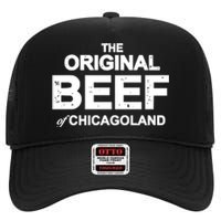 The Original Beef Of Chicagoland High Crown Mesh Back Trucker Hat