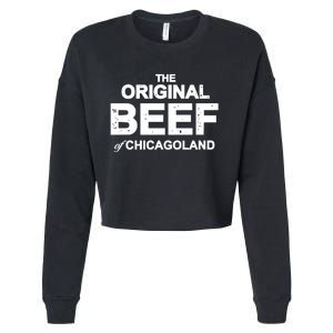 The Original Beef Of Chicagoland Cropped Pullover Crew