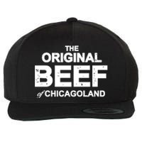 The Original Beef Of Chicagoland Wool Snapback Cap