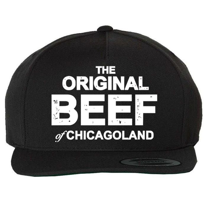 The Original Beef Of Chicagoland Wool Snapback Cap