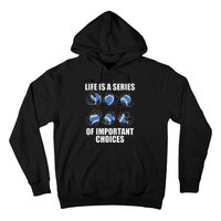 Types of Baseball Pitches Life Choices Pitcher Player Gift Hoodie