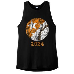 Tennessee Omaha Bound Knoxville Baseball Fan 2024 Ladies PosiCharge Tri-Blend Wicking Tank