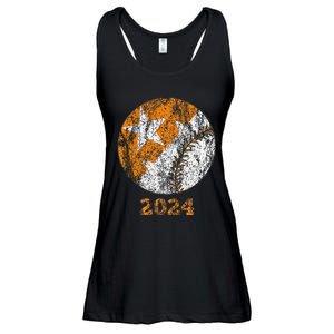 Tennessee Omaha Bound Knoxville Baseball Fan 2024 Ladies Essential Flowy Tank