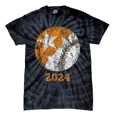 Tennessee Omaha Bound Knoxville Baseball Fan 2024 Tie-Dye T-Shirt