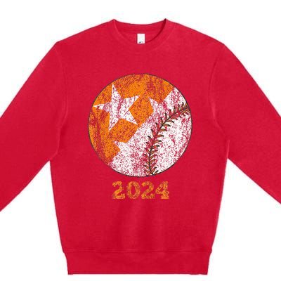 Tennessee Omaha Bound Knoxville Baseball Fan 2024 Premium Crewneck Sweatshirt