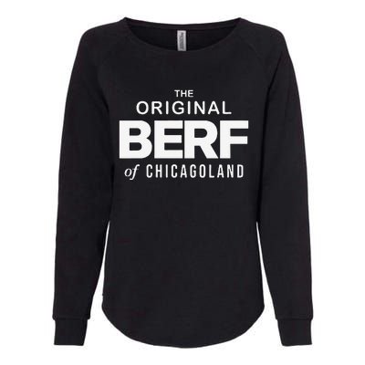 The Original Berf Of Chicagoland Womens California Wash Sweatshirt