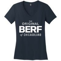 The Original Berf Of Chicagoland Women's V-Neck T-Shirt