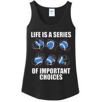 Types of Baseball Pitches Life Choices Pitcher Player Gift Ladies Essential Tank