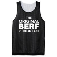 The Original Berf Of Chicagoland Funny Printing Mistake Mesh Reversible Basketball Jersey Tank