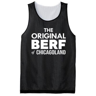 The Original Berf Of Chicagoland Funny Printing Mistake Mesh Reversible Basketball Jersey Tank