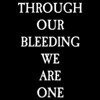 Through Our Bleeding We Are One Mousepad