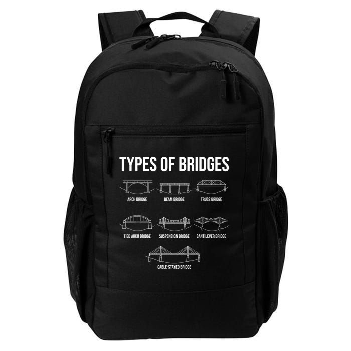 Types Of Bridges, Bridge Engineer Gift Backpack