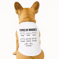 Types Of Bridges, Bridge Engineer Gift Doggie Tank