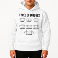 Types Of Bridges, Bridge Engineer Gift Hoodie