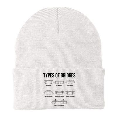 Types Of Bridges, Bridge Engineer Gift Beanie