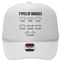 Types Of Bridges, Bridge Engineer Gift Trucker Hat