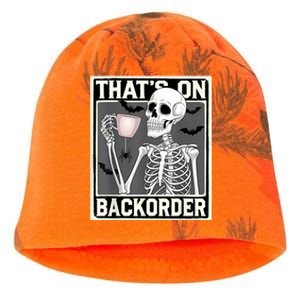 ThatS On Backorder Pharmacy Tech Skeleton ThatS Backorder Kati - Camo Knit Beanie