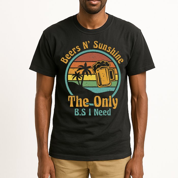The Only BS I Need Is Beers and Sunshine Drinking Brew Party Tall T-Shirt