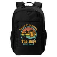 The Only BS I Need Is Beers and Sunshine Drinking Brew Party Backpack
