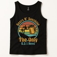 The Only BS I Need Is Beers and Sunshine Drinking Brew Party Tank Top