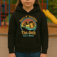 The Only BS I Need Is Beers and Sunshine Drinking Brew Party Kids Hoodie