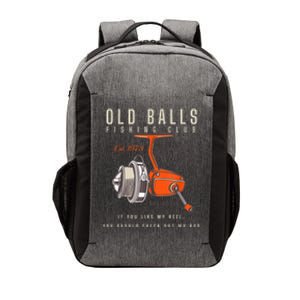 The Old Balls Club Funny 1973 Fishing Birthday Old Fart 51st For Fisherman Vector Backpack