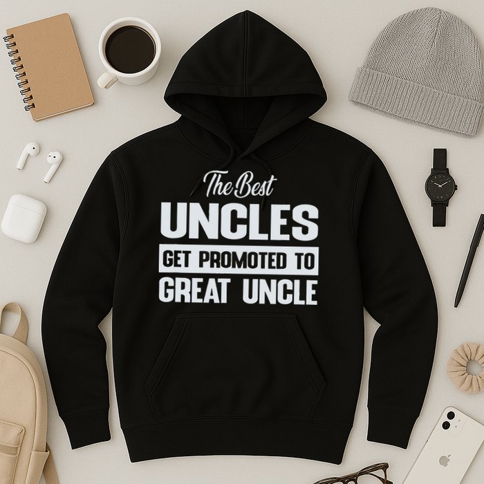The Only Best Uncles Get Promoted To Great Uncle Hoodie