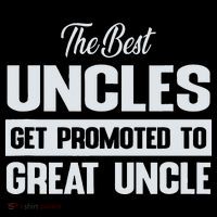 The Only Best Uncles Get Promoted To Great Uncle Full-Length Apron With Pockets
