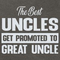 The Only Best Uncles Get Promoted To Great Uncle Cotton Canvas Backpack