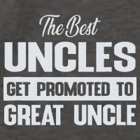 The Only Best Uncles Get Promoted To Great Uncle Vector Backpack