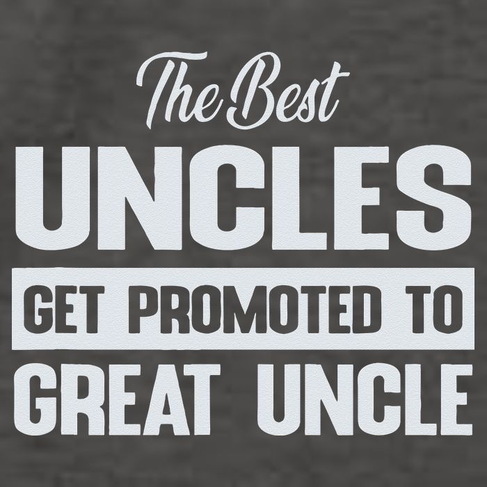The Only Best Uncles Get Promoted To Great Uncle Vector Backpack