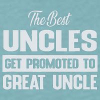 The Only Best Uncles Get Promoted To Great Uncle Sueded Cloud Jersey T-Shirt