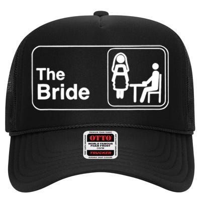 The Office Bride Office Theme Bachelorette Bridal Party High Crown Mesh Back Trucker Hat