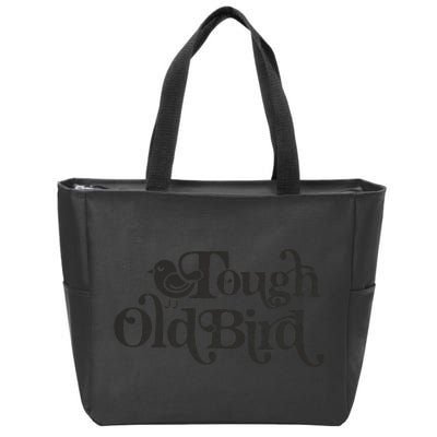 Tough Old Bird Grandma Zip Tote Bag