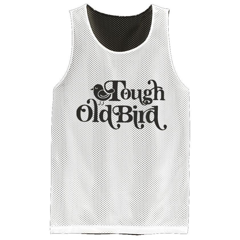 Tough Old Bird Grandma Mesh Reversible Basketball Jersey Tank