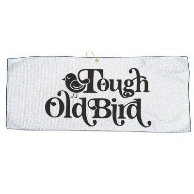 Tough Old Bird Grandma Large Microfiber Waffle Golf Towel