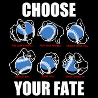 Types Of Baseball Pitches Choose Your Fate Gift For Pitcher Button