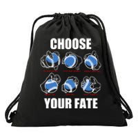 Types Of Baseball Pitches Choose Your Fate Gift For Pitcher Drawstring Bag