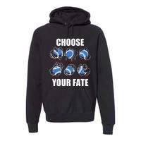 Types Of Baseball Pitches Choose Your Fate Gift For Pitcher Premium Hoodie