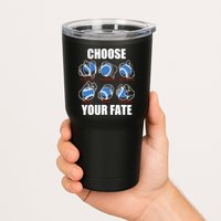 Types Of Baseball Pitches Choose Your Fate Gift For Pitcher Tumbler