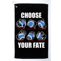 Types Of Baseball Pitches Choose Your Fate Gift For Pitcher Golf Towel