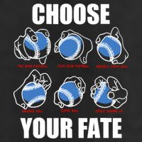 Types Of Baseball Pitches Choose Your Fate Gift For Pitcher Golf Towel