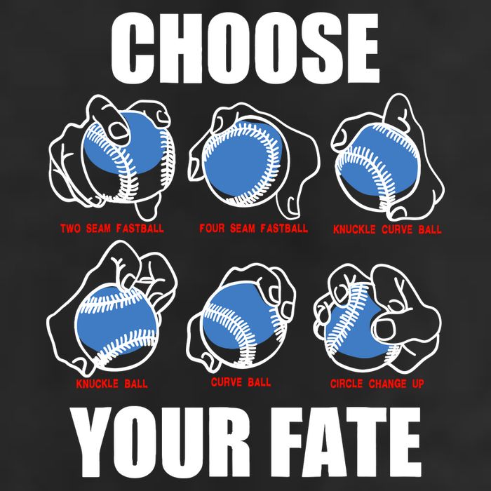 Types Of Baseball Pitches Choose Your Fate Gift For Pitcher Golf Towel