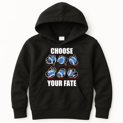 Types Of Baseball Pitches Choose Your Fate Gift For Pitcher Kids Hoodie